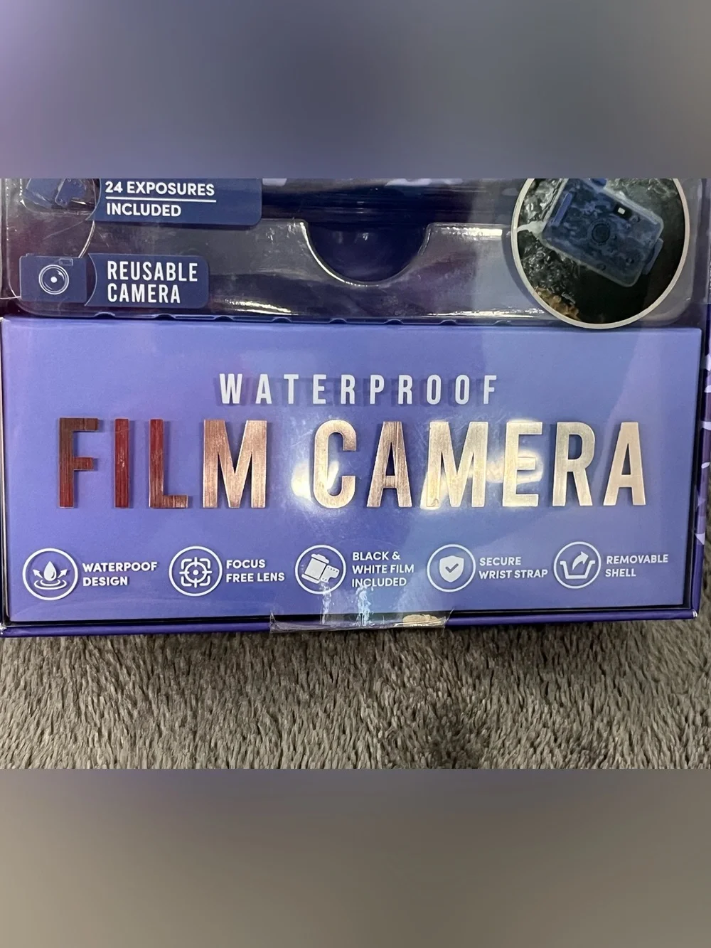 Waterproof / underwater Camera. Reusable. Film included. Great gift. New!